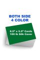 8.5x5.5 Card Both Side Card