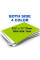 8.5 x 11 Flyer Both Side text weight
